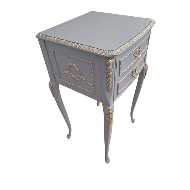 French Louis XV Olympus Bedside Tables, Set of 2 For Sale - Image 12 of 18