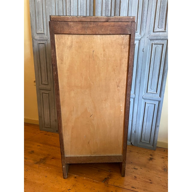 Vintage Roller Shutter Cabinet Filling or Music Cabinet, France, 1960s For Sale - Image 11 of 15