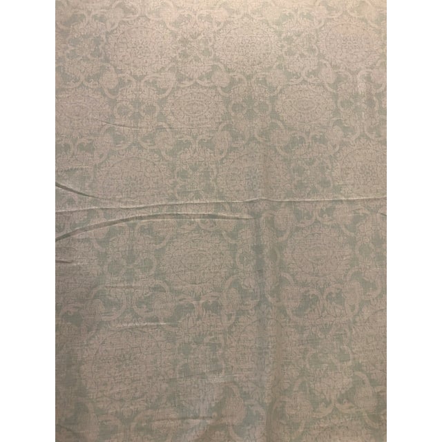 Brunschwig & Fils "Marquesas Aqua" Designer Fabric - 4 Yard Piece For Sale - Image 10 of 10