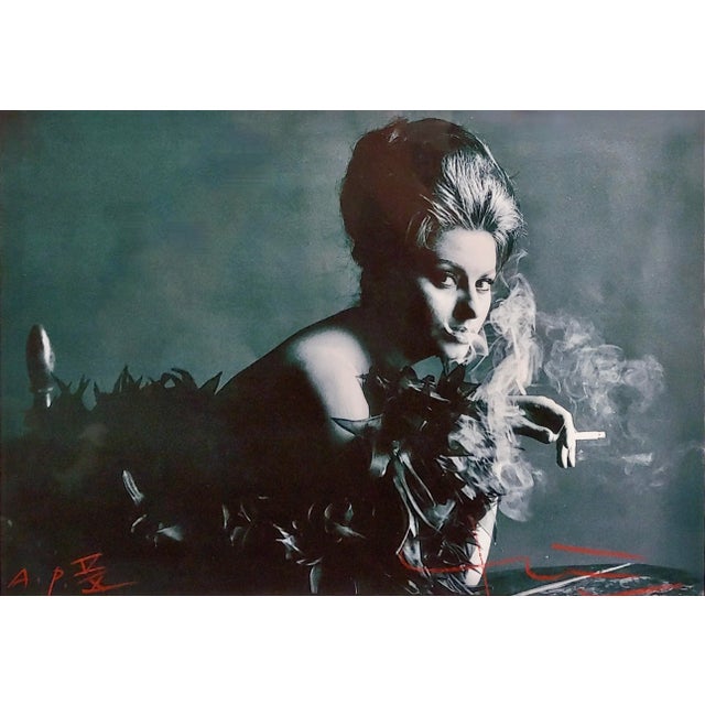 American 1962 Portrait of Sophia Loren for Vogue by Bert Stern -Signed For Sale - Image 3 of 8