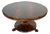 1840s Antique English Victorian Rosewood Tilt Top Table / Center Table For Sale