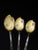 Ice Scoops and Serving Set in Silver Vermeil, 1940s, Set of 13 For Sale - Image 4 of 11