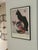 1980s Two Cats Framed Art Poster Museum of Fine Arts For Sale - Image 6 of 11