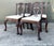 Vintage Carved Mahogany Chippendale Dining Chairs - Set of 4 For Sale - Image 12 of 12