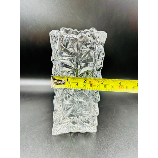 Rosenthal Crystal Paper Bag Collection Vases - 3 Piece Set For Sale - Image 9 of 12
