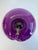 Contemporary Hand Blown Oversized Glass Plum For Sale - Image 3 of 8