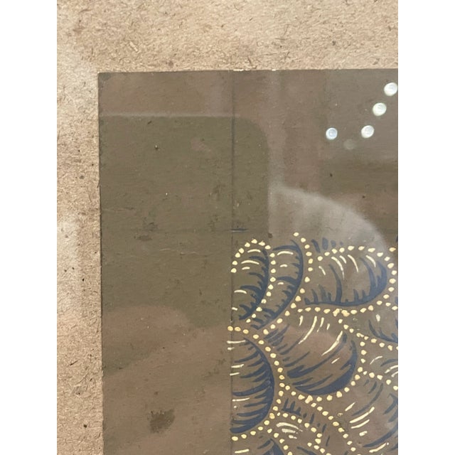 Antique French Wall Covering Strike-Off For Sale - Image 10 of 12