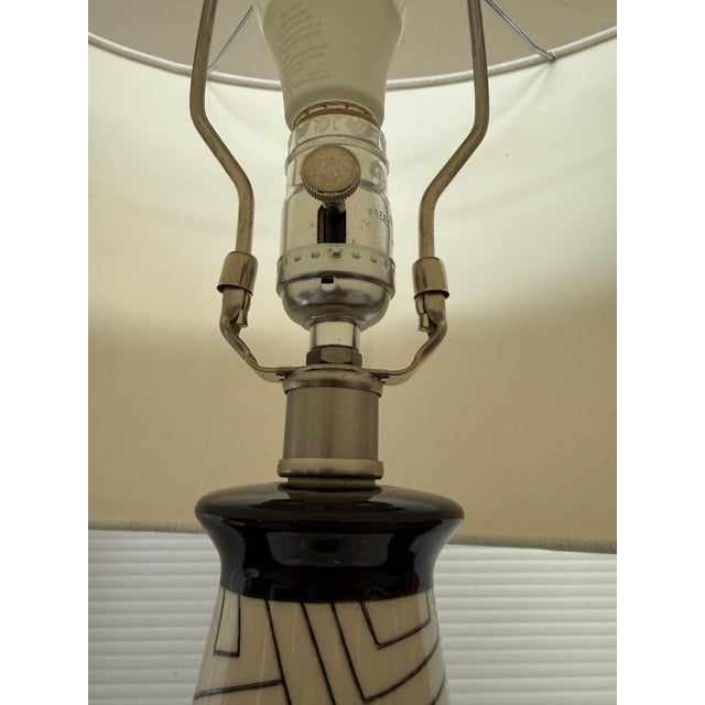 Arteriors Toronto Ceramic Table Lamps, Pair For Sale - Image 9 of 12