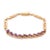 Not Yet Made - Made To Order Handmade 18k Yellow Gold Marquise Cut Amethyst Bracelet, 5 Carats For Sale - Image 5 of 10