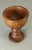 19th C. Treen Ware Turned Wood Egg Cups Set of Four For Sale - Image 9 of 15