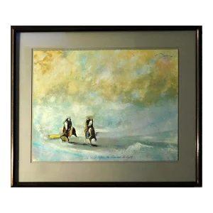 Earl Biss "The Mist Between the Day and the Night" Hand Signed Serigraph