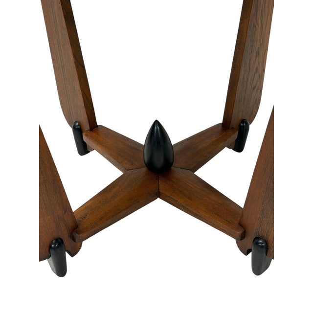 Art Deco Amsterdam School Side Table from Architect Christiaan Bartels, 1920s For Sale - Image 11 of 17