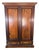 Antique Victorian Walnut Armoire Wardrobe – Remodeled- 12 Draws, 10 Shelves For Sale