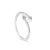 Haus of Brilliance .925 Sterling Silver 1/5 Cttw Diamond Double Arrowhead Open Ring (I-J Color, I2-I3 Clarity) - Ring Size 9 For Sale - Image 4 of 7