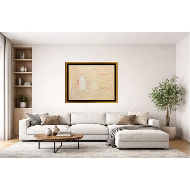 Offered here is "Pop Art Profile Original", a striking work by Peter Max that beautifully captures the elegance and...