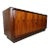 Rosewood Tambour Door Credenza by Dyrlund For Sale