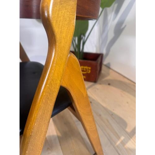 Chairs by Henning Kjærnulf, 1960s, Set of 6 For Sale - Image 4 of 7