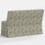 Stoffer Home x Cloth & Company Lindy Slipcover Dining Banquette in Michigan Bird Toile Olive For Sale In Chicago - Image 6 of 6
