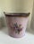 Vintage Farmhouse Bucket With Flower Decal For Sale - Image 9 of 9