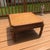 Antique quarter sawn oak caster table/plant stand. Overall width/depth is 26.5 x 26.5 in. Tabletop area is 24 x 24.5 in....