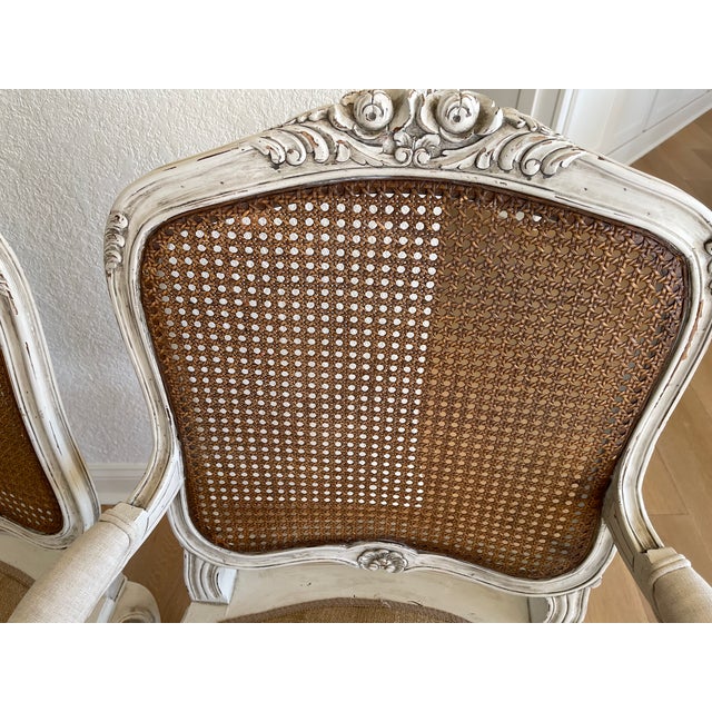 Early 19th Century French Country Cane Dining Chairs For Sale - Image 9 of 9