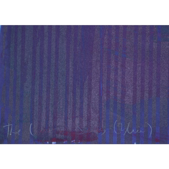 Abstract Blue From the Being Series by Michael David For Sale - Image 3 of 4