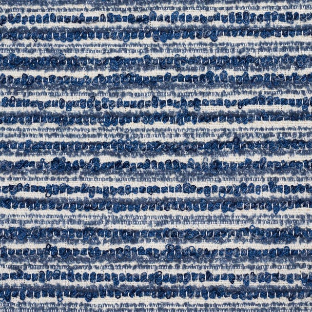 Schumacher Schumacher Stucco Texture Indoor/Outdoor Fabric In Indigo For Sale - Image 4 of 4