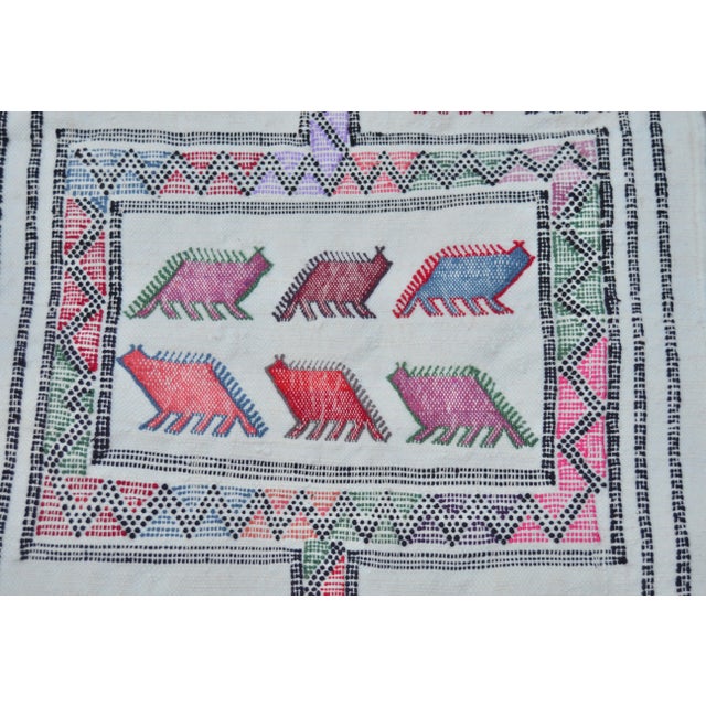 Late 20th Century Vintage Moroccan Runner - 6'10'' X 1'9'' For Sale In New York - Image 6 of 7