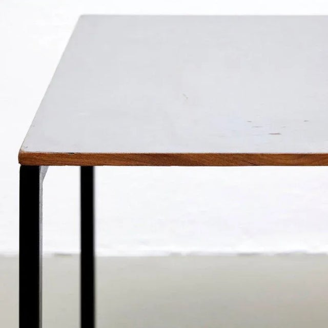 Mid-Century Modern Vintage Table by Charlotte Perriand For Sale - Image 3 of 10