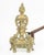 French French Empire Style Brass Chenets, Pair For Sale - Image 3 of 7