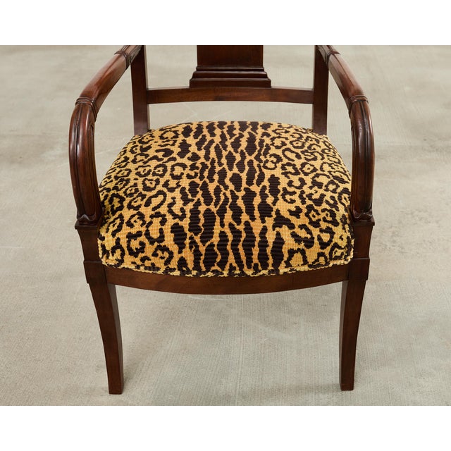 Set of Six English Regency Style Anglo-Indian Dining Chairs For Sale - Image 12 of 18