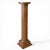 Wood Mid-20th Century Mahogany Neoclassical Pedestal With Ebonized Top For Sale - Image 7 of 7