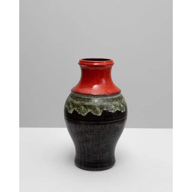 20th Century German Ceramic Vase For Sale - Image 16 of 18