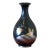 Beautiful, Elegant Vintage Japanese Houn-Style Takaoka Cast Bronze Vase For Sale