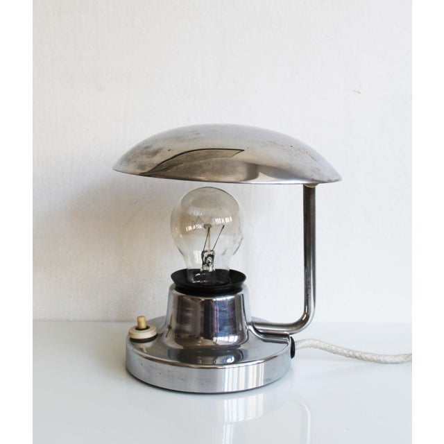 Modernist Table Lamp from Napako, 1950s, in Good conditions. Designed 1950 to 1959 This piece has an attribution mark, I...