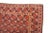 Wonderful Red Color With Rhombus Geometric Design Antique Asian Ersari Beshir Rug For Sale - Image 10 of 12