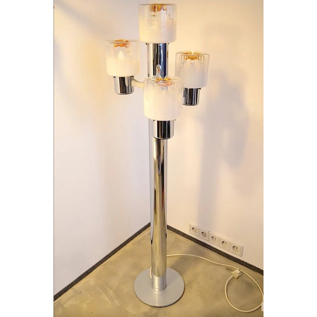 Floor Lamp attributed to Mazzega, 1960s For Sale - Image 8 of 8