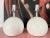1960s Lightolier White Ball Lamps & Shades - a Pair For Sale - Image 13 of 17