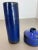 Blue Ceramic Studio Vase from Gerhard Liebenthron, Germany, 1970s, Set of 2 For Sale - Image 12 of 18