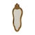 French Wall Mirror in Golden Wood For Sale - Image 4 of 15