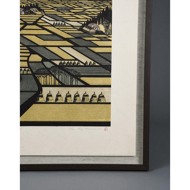 Ray Morimura, Gassan, 1998, Woodblock For Sale - Image 3 of 18