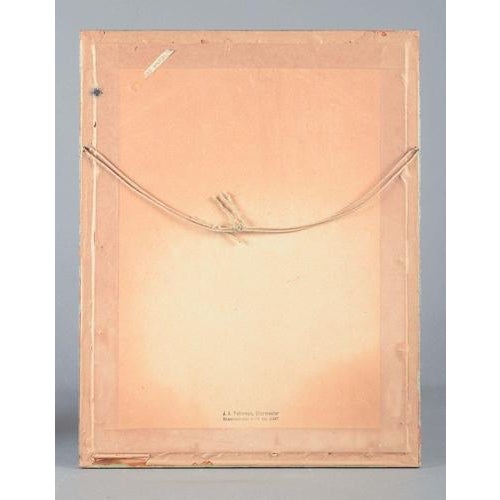 Unknown, Portrait of a woman, Pastel on Paper For Sale - Image 4 of 5