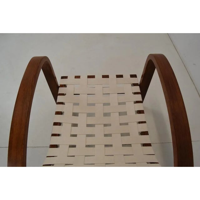 Art-Deco Adjustable Armchair by Jindrich Halabala, 1930s For Sale - Image 11 of 18