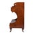 American American Neoclassic Mahogany Demilune Dressing Stand on Brass Castors, 1830 For Sale - Image 3 of 15