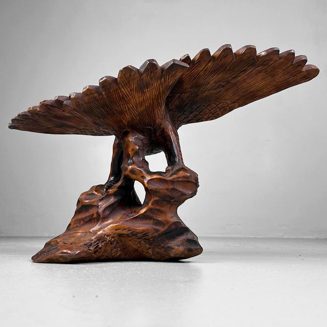 Japanese Wood Carving, 1920s For Sale - Image 10 of 13