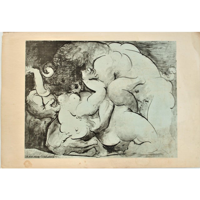 Pablo Picasso Pablo Picasso "Minotaur" Original Limited Edition Lithograph & Hardcover Set/2 For Sale - Image 4 of 5