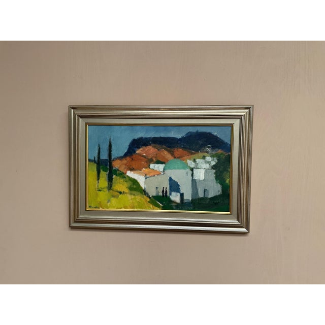 Stig Wernheden, Landscape, 1960s, Oil on Canvas, Framed For Sale - Image 15 of 18