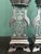 Brass Pair of Early-Mid 20th Century Chinese Silver-Finished Brass Altar Candlesticks – Cranes & Fish For Sale - Image 8 of 9