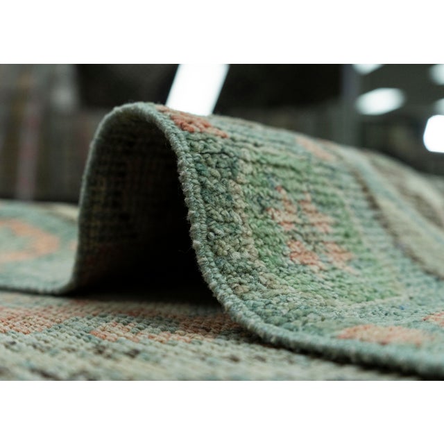 Textile Turkish Oushak Rug 2'11" x 20'1" #20093 For Sale - Image 7 of 8