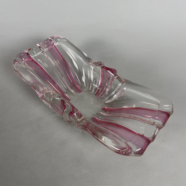 Pink Vintage Murano Glass Centerpiece, 1970s For Sale - Image 8 of 14